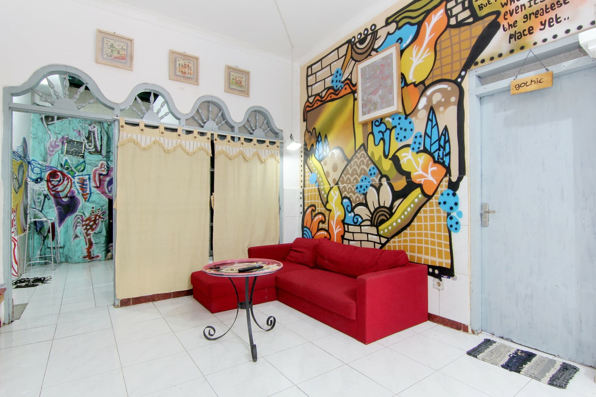 Deoplet Homestay & Gallery ยอกยาการ์ตา ภายนอก รูปภาพ